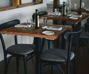 table setting at Southhold Social